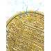 AUSTRALIA 1881 . HALF 1/2 SOVEREIGN . SYDNEY . GOLD . HUGE DIE CRACKS